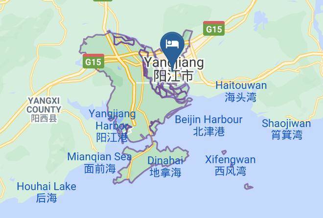 Yangjiang - Jinxing Hotel Maps