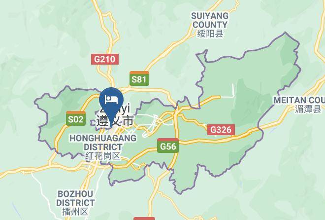 Zunyi - Jinxing Hotel Maps