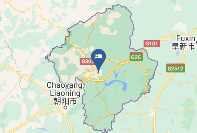 Chaoyang - Jinxiu Business Hotel Beipiao Maps