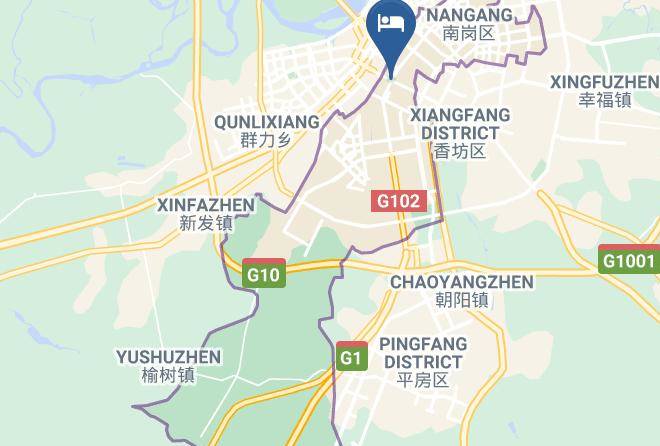 Harbin - Jinxiu Business Hotel Maps