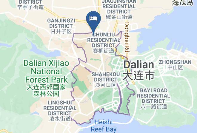 Dalian - Jinxiu Renjia Hotel Maps