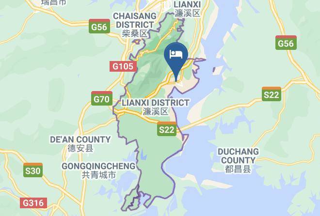 Jinxiu Star Boutique Hotel Lushan Map