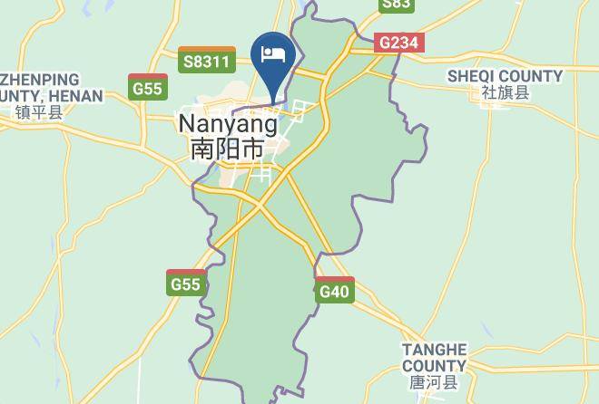 Nanyang - Jinyangguang Hotel Maps