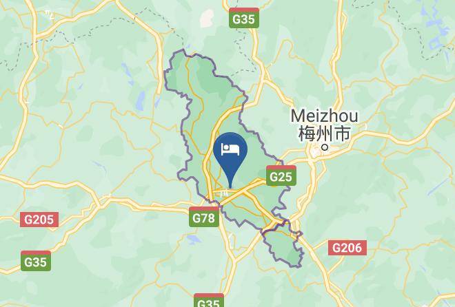 Meizhou - Jinye Hotel Maps