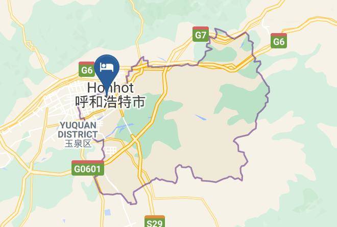 Hohhot - Jinyi Hotel Maps