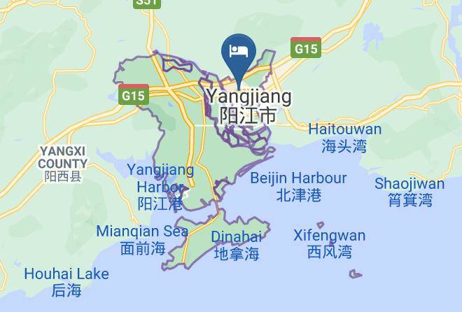 Yangjiang - Jinyi Hotel Maps