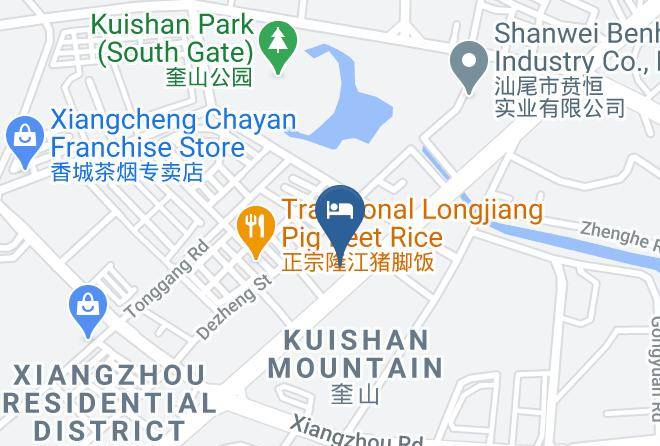 Shanwei - Jinyinwan Business Hotel Maps
