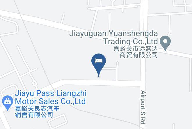 Jiayuguan - Jinyu Express Hotel Maps