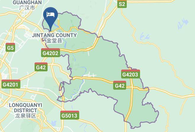Chengdu - Jinyu Hotel Maps