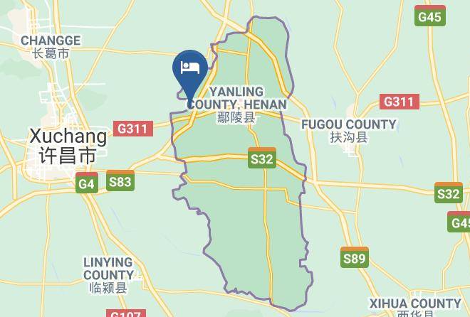 Xuchang - Jinyu Rose Manor Hotel Maps