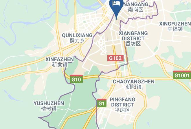 Harbin - Jinyuan Hotel Maps
