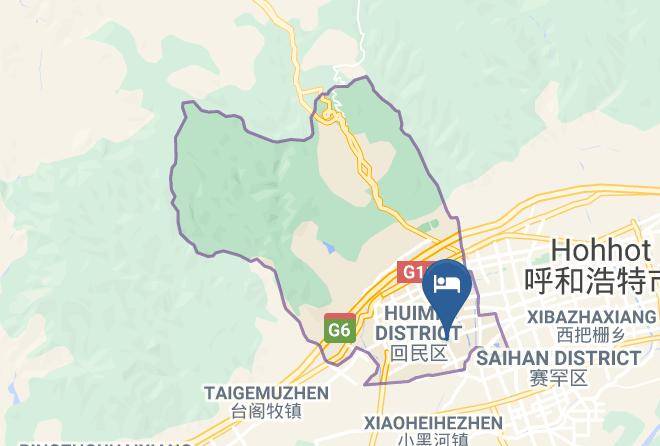 Hohhot - Jinyuan Hotel Maps