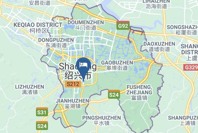 Shaoxing - Jinyuan Hotel Maps