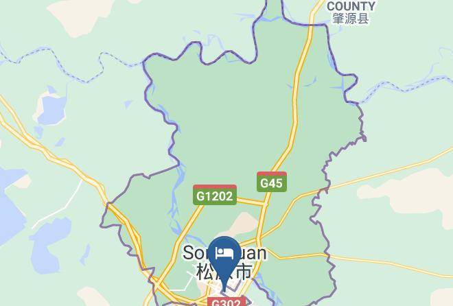 Songyuan - Jinyuan Hotel Maps