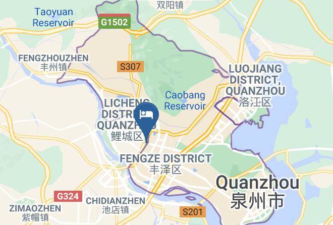 Quanzhou - Jinyue Hotel Maps