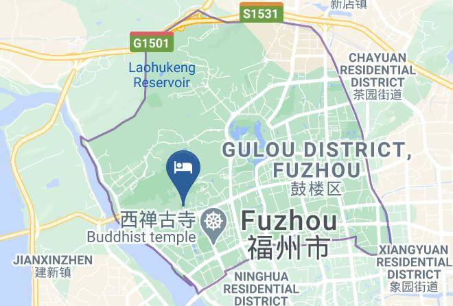 Fuzhou - Jinyue Hotel Xihong Branch Maps