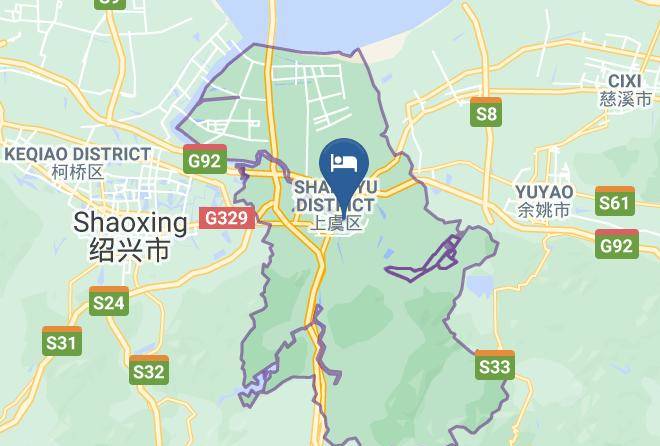 Shaoxing - Jinyun Hotel Maps