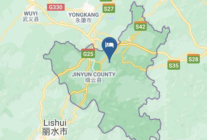 Lishui - Jinyun Yiguge Homestay Maps