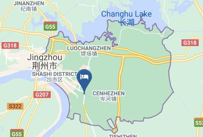 Jingzhou - Jinzhou Sujia 80 Hotel Maps