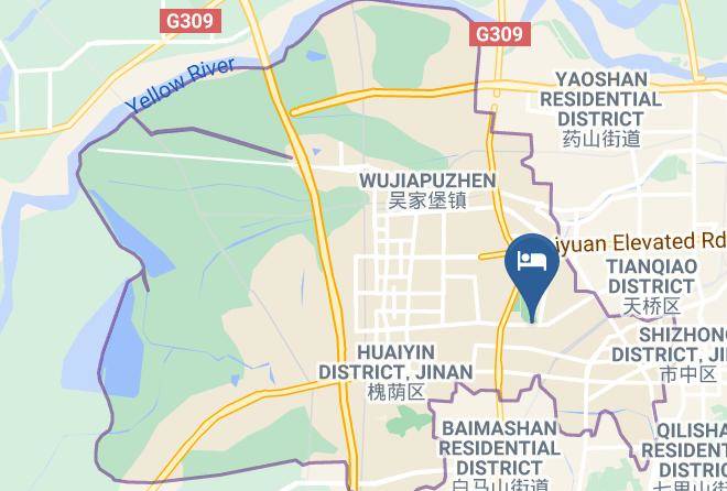 Ji Nan - Jinzun Business Hotel Maps