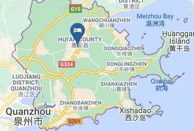 Quanzhou - Jinzun Hotel Maps