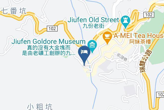 Ruifang District Jioufen - Jioufen B&b Camellia28 Maps