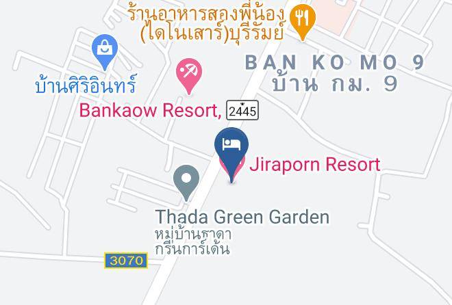 Jiraporn Resort Map