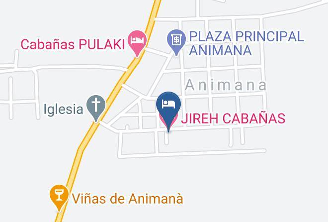 San Carlos - Jireh Cabanas Maps