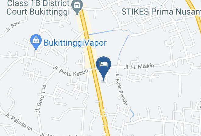 Kota Bukittinggi - Jirek Homestay Bukittinggi Maps