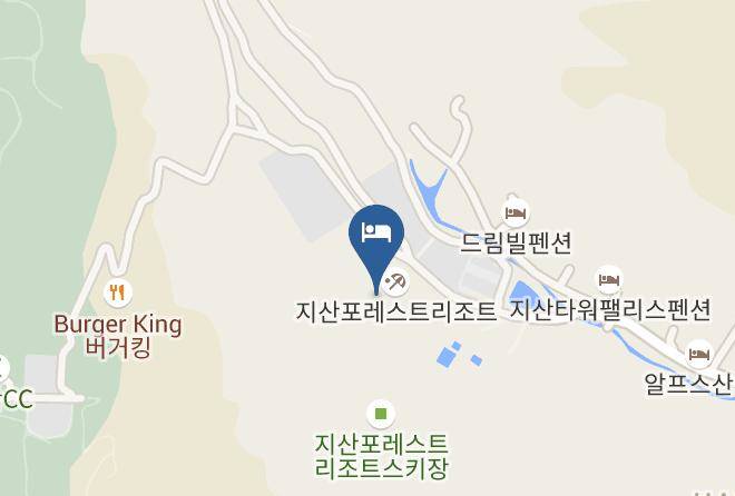 Icheonsi - Jisan Forest Resort Maps