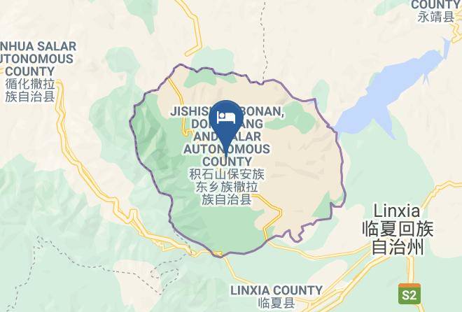 Linxia Huizu Aut Prefecture - Jishi Hotel Maps