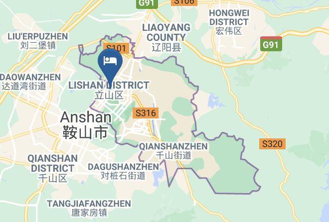 Anshan - Jishun Hotel Maps
