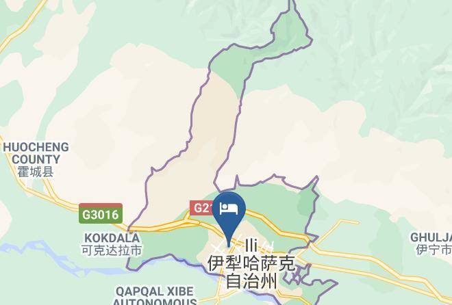 Jiucheng Apple Hotel Map