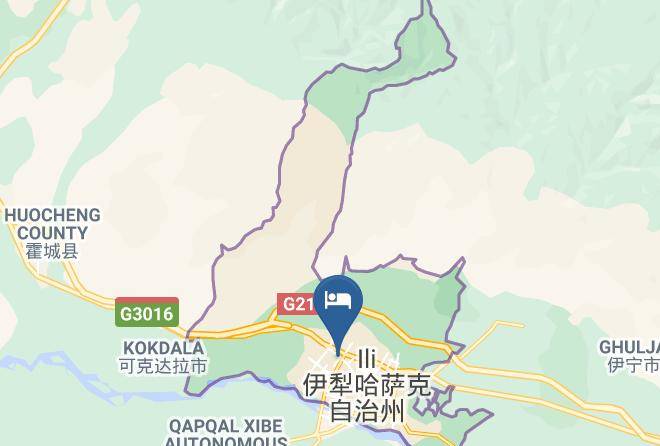 Ili Kazak Aut Prefecture - Jiucheng Hotel Maps