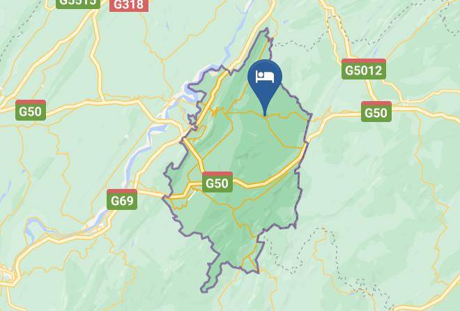 Jiudaowan Ecological Park Hotel Map