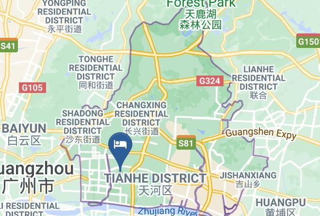 Guangzhou - Jiudu Hotel Maps