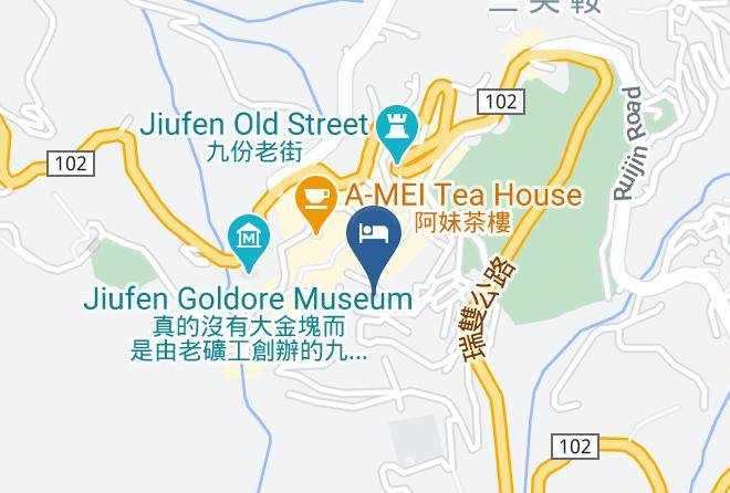 Ruifang District Jioufen - Jiufen Breeze B&b Maps