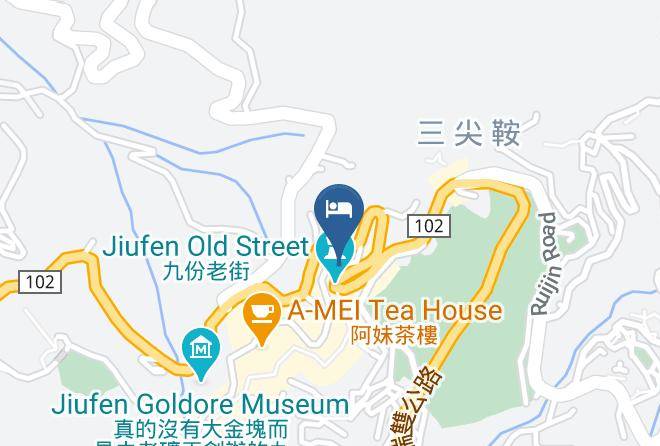Ruifang District Jioufen - Jiufen Forty Three Hotel Maps