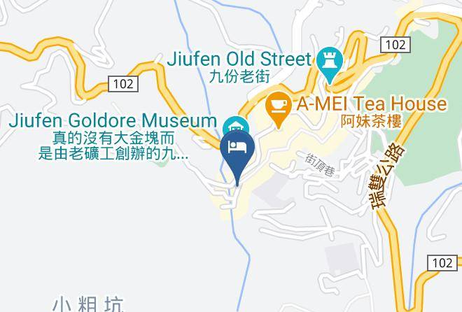 Ruifang District Jioufen - Jiufen Shanhaiguan Hotel Maps