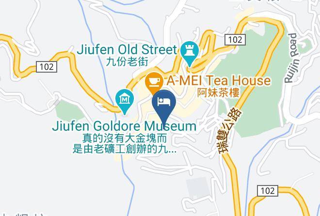 Ruifang District Jioufen - Jiufen The Ocean Theory Maps