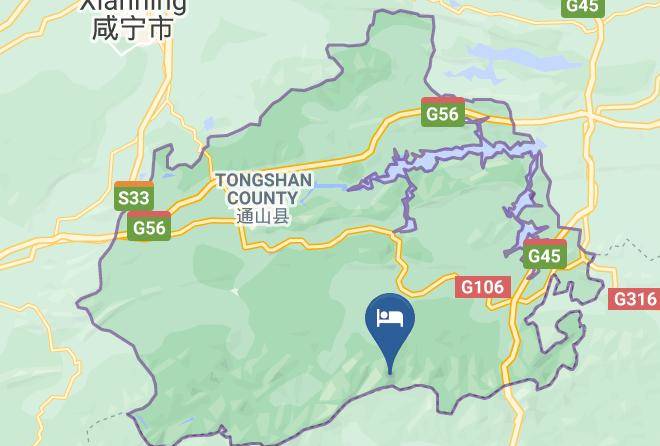 Xianning - Jiugongshan Hotel Maps