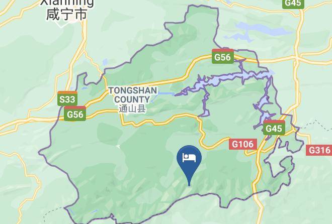 Xianning - Jiugongshan Workers' Sanatorium Maps