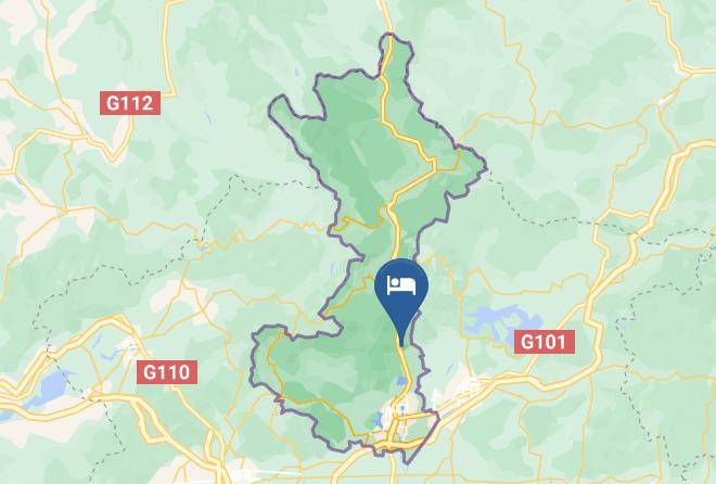 Jiugukou Scenic Area Hotel Map