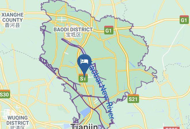 Baodi District - Jiuhao Zhuangyuan Resort Maps