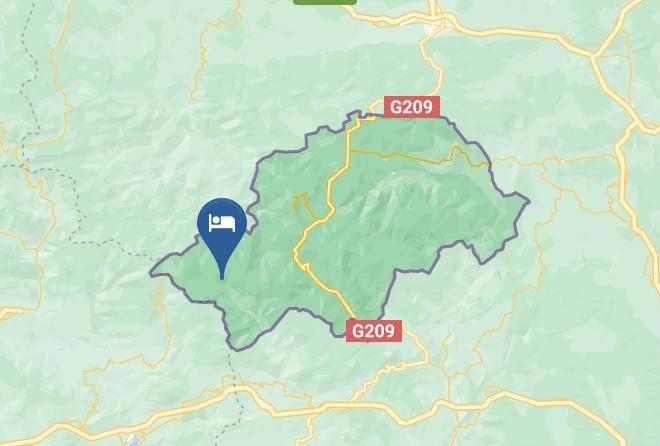 Shennongjia Forested Area - Jiuhu Jingyuan Hotel Maps
