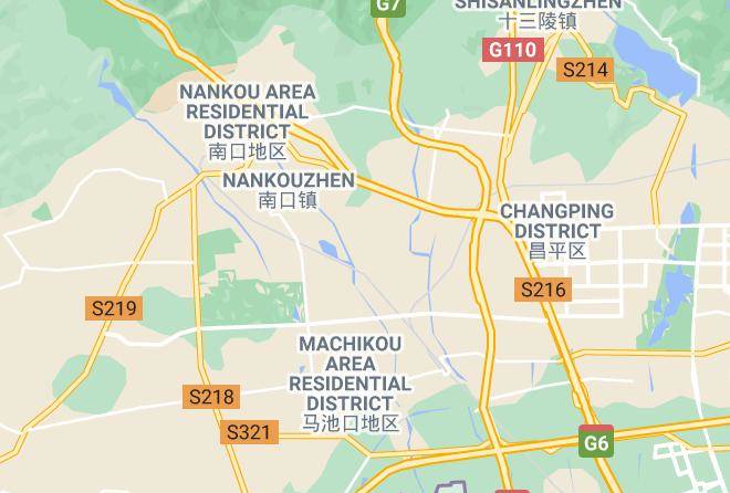 Changping District - Jiuhua Resort Recreation Center Maps