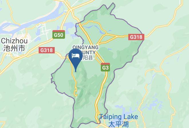 Chizhou - Jiuhuashanruyunbinguan Maps