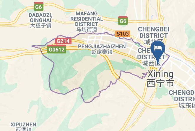 Xining - Jiujia Hotel Maps