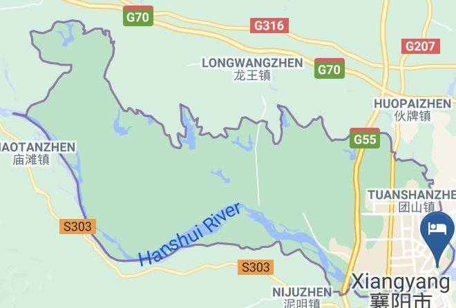 Xiangyang - Jiujianfang Hotel Maps