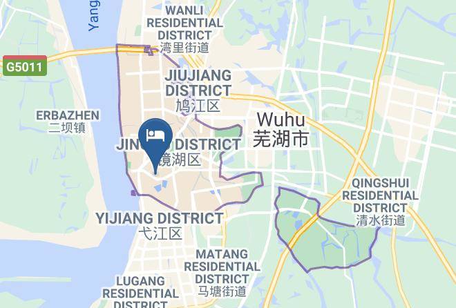 Wuhu - Jiujiang Hotel Maps